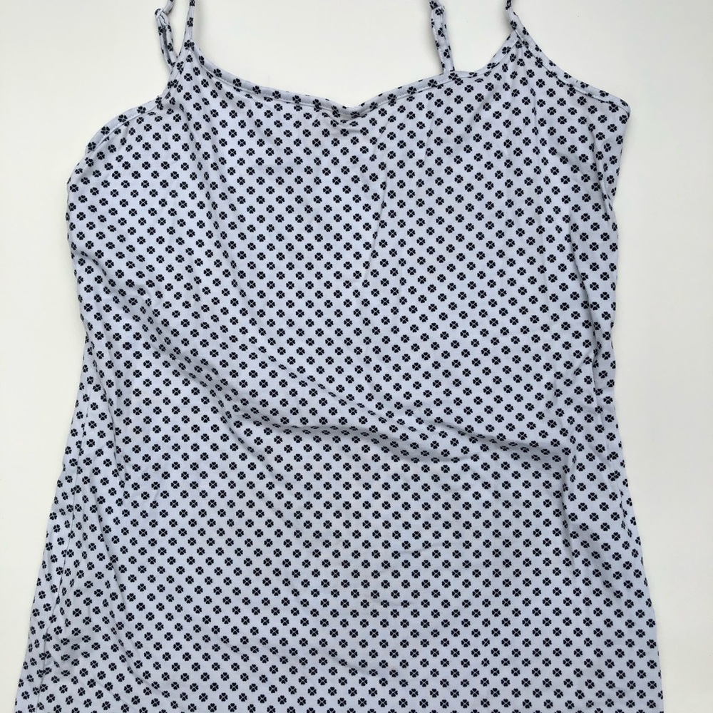 Black & white patterned cami
